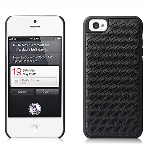 Custodia pelle nera - in,