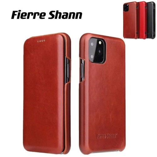 Custodia flip vera pelle per