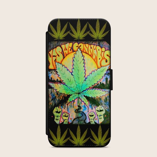Custodia telefono weed - custodia,