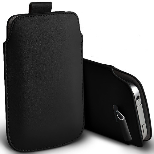 Custodia pelle nera nuovo - custodia,